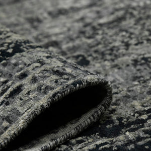 AMER Rugs Zenith ZEN-38 Hand-Knotted Abstract Modern & Contemporary Area Rug Charcoal 10' x 14'