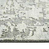 AMER Rugs Zenith ZEN-41 Hand-Knotted Abstract Modern & Contemporary Area Rug Silver 10' x 14'
