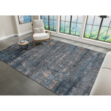 AMER Rugs Zenith ZEN-55 Hand-Knotted Abstract Modern & Contemporary Area Rug Dark Gray 10' x 14'