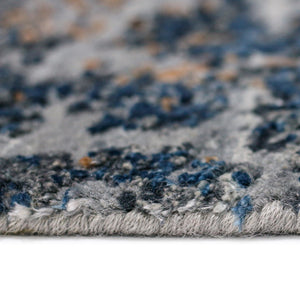 AMER Rugs Zenith ZEN-55 Hand-Knotted Abstract Modern & Contemporary Area Rug Dark Gray 10' x 14'