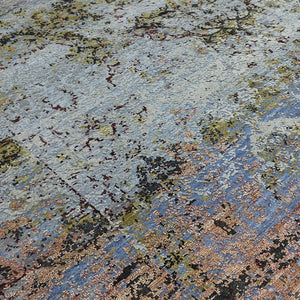 AMER Rugs Zenith ZEN-68 Hand-Knotted Abstract Modern & Contemporary Area Rug Multicolor 10' x 14'