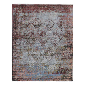 AMER Rugs Zenith ZEN-68 Hand-Knotted Abstract Modern & Contemporary Area Rug Multicolor 10' x 14'