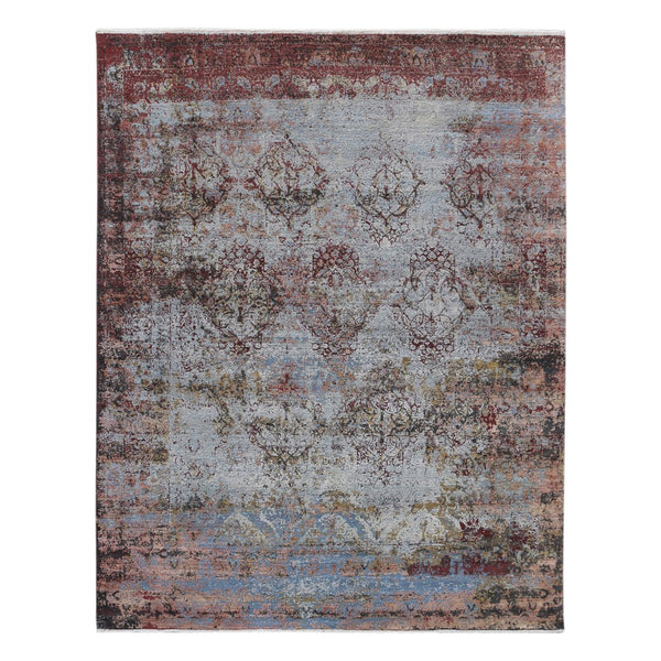 AMER Rugs Zenith ZEN-68 Hand-Knotted Abstract Modern & Contemporary Area Rug Multicolor 10' x 14'