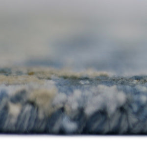 AMER Rugs Zenith ZEN-82 Hand-Knotted Abstract Modern & Contemporary Area Rug Blue 10' x 14'