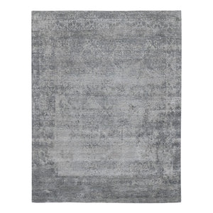 AMER Rugs Zenith ZEN-86 Hand-Knotted Abstract Modern & Contemporary Area Rug Gray 10' x 14'