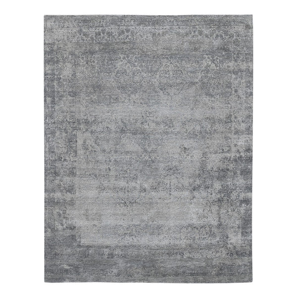 AMER Rugs Zenith ZEN-86 Hand-Knotted Abstract Modern & Contemporary Area Rug Gray 10' x 14'