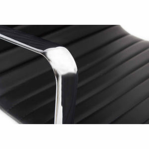 Moe's Home Omega Swivel Office Chair High Back Black