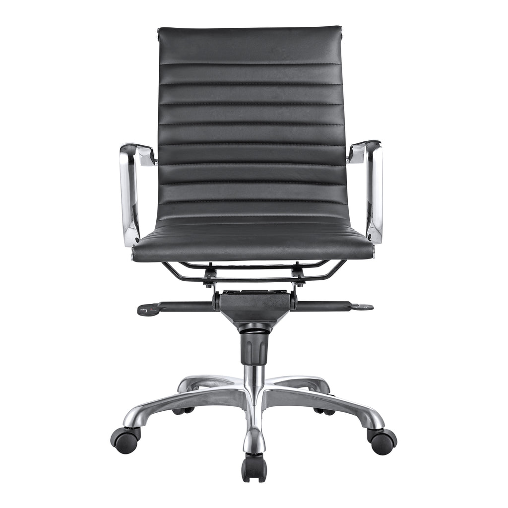 Omega Black Low Back Office Chair