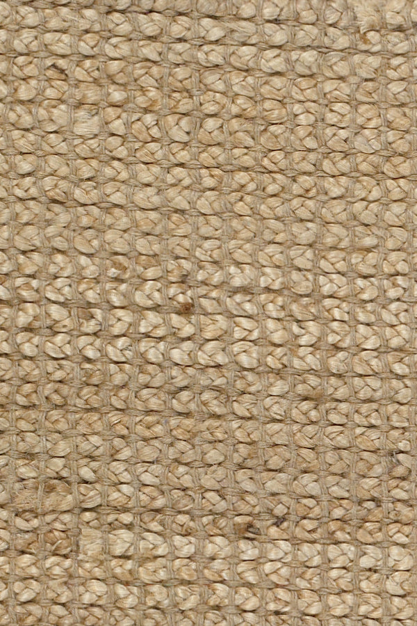 Chandra Rugs Zola 100% Jute Hand-Woven Reversible Jute Rug Natural Tan 7'9 x 10'6