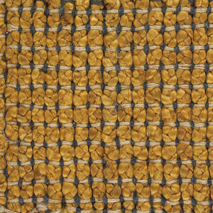 Chandra Rugs Zola 100% Jute Hand-Woven Reversible Jute Rug Orange/Charcoal 7'9 x 10'6