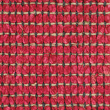 Chandra Rugs Zola 100% Jute Hand-Woven Reversible Jute Rug Red/Charcoal 7'9 x 10'6