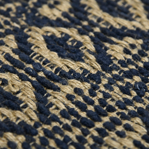 AMER Rugs Zola ZOL-6 Flat-Weave Geometric Farmhouse Area Rug Black/Tan 8' x 10'