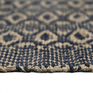 AMER Rugs Zola ZOL-6 Flat-Weave Geometric Farmhouse Area Rug Black/Tan 8' x 10'