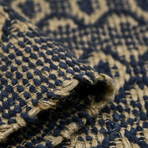 AMER Rugs Zola ZOL-6 Flat-Weave Geometric Farmhouse Area Rug Black/Tan 8' x 10'