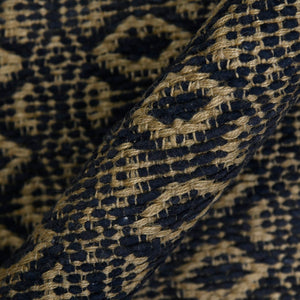 AMER Rugs Zola ZOL-6 Flat-Weave Geometric Farmhouse Area Rug Black/Tan 8' x 10'