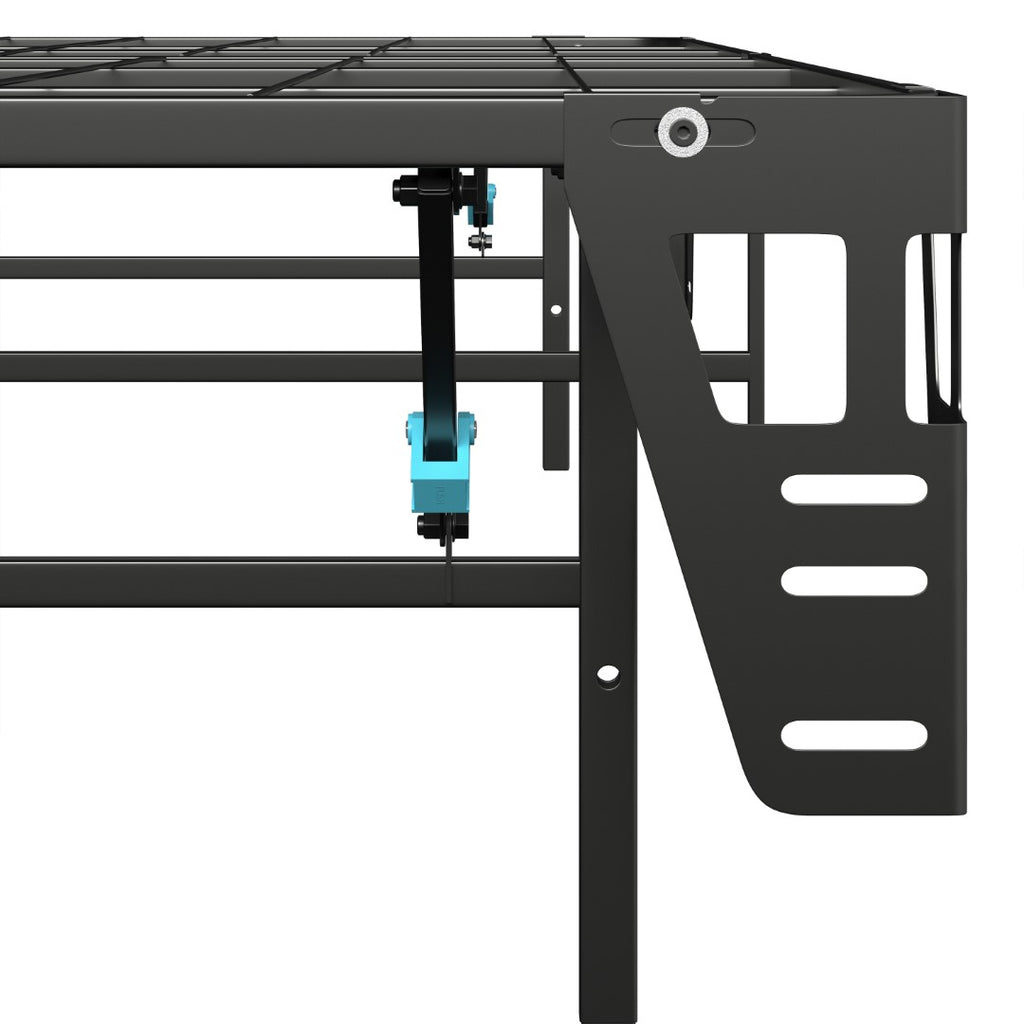 Legends Furniture Sleep Support Steel Bed Frame with Underbed Storage ZSSF-1TWF