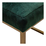 Moe's Home Katie Bench Dark Green