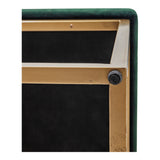 Moe's Home Katie Bench Dark Green