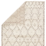 Jaipur Living Zola Hand-Knotted Geometric Ivory/ Brown Area Rug (12'X18')