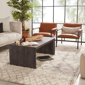 Jaipur Living Zola Hand-Knotted Geometric Ivory/ Brown Area Rug (12'X18')