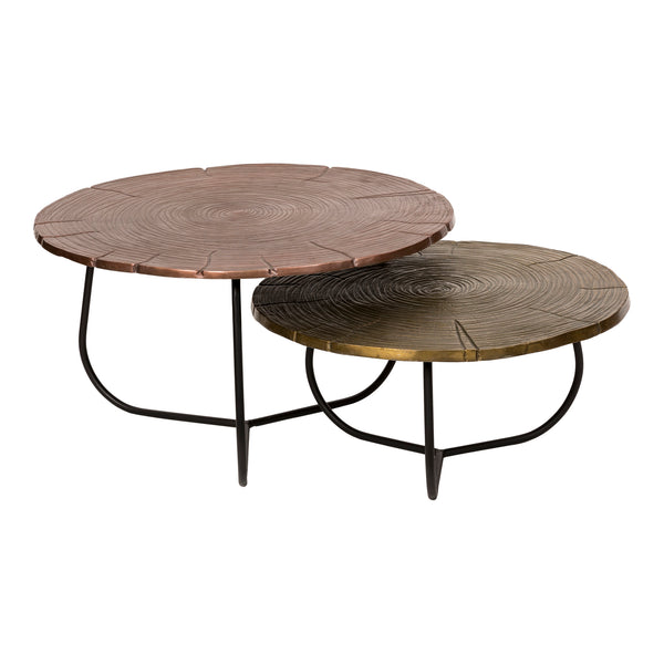 Moe's Home Cross Section Tables Set Of 2