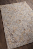 Chandra Rugs Zyana 70% Wool + 30% Viscose Hand-Tufted Contemporary Rug Grey/Brown/Gold/Beige 9' x 13'