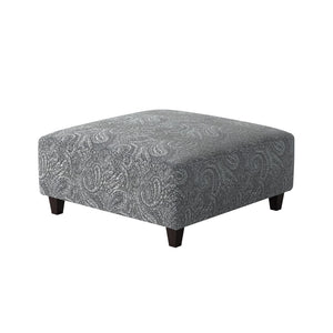 Fusion 109-C Transitional Cocktail Ottoman 109-C Bono Cobalt 38" Square Cocktail Ottoman