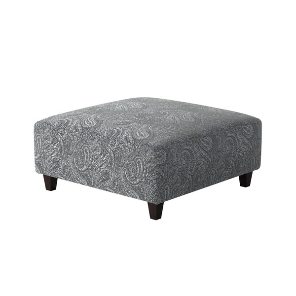 Fusion 109-C Transitional Cocktail Ottoman 109-C Bono Cobalt 38" Square Cocktail Ottoman