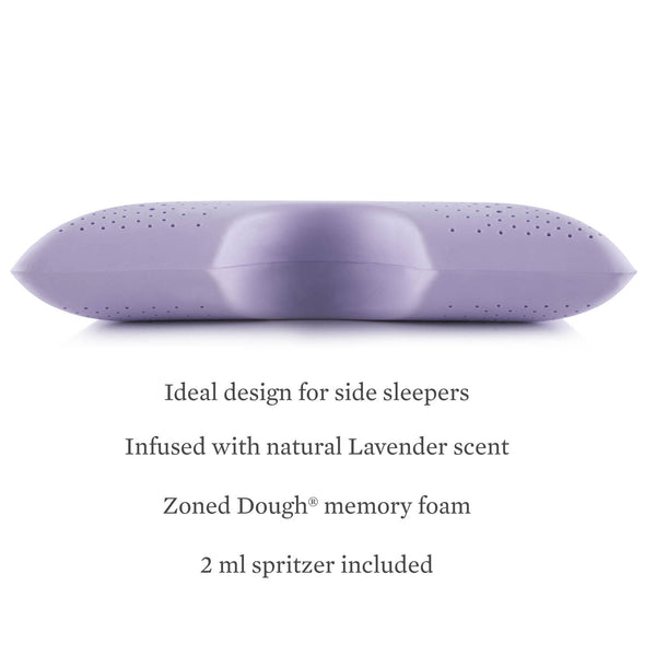 Malouf Shoulder Zoned Dough® Lavender ZZQQSCMPASZL