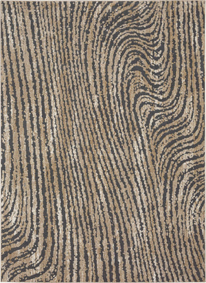 Karastan Rugs Zeus Frost Grey 9' 6" x 12' 11" Area Rug