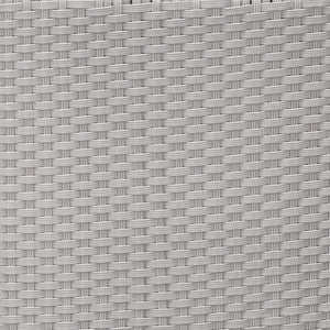 Zuo Modern Metropolitan Aluminum, Polyethylene Modern Commercial Grade Arm Chair Set - Set of 2 Gray, Silver Aluminum, Polyethylene