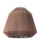 Zuo Modern Impala Steel, Paper Transitional Commercial Grade Ceiling Lamp Brown Steel, Paper