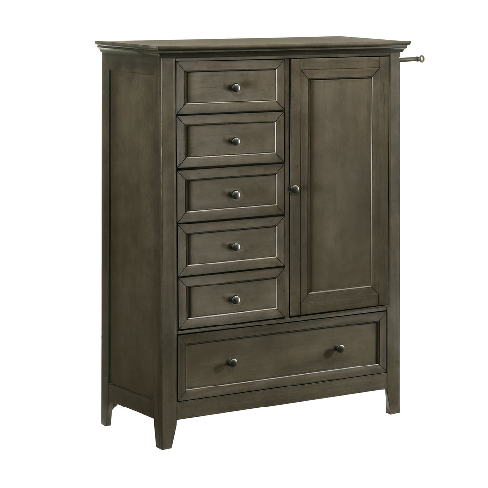 Intercon San Mateo Youth Transitional Chifferobe | Gray SM-BR-4305CH-GRY-C SM-BR-4305CH-GRY-C