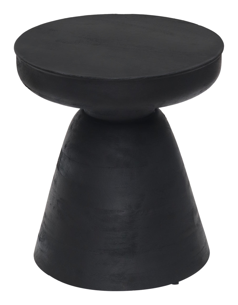 Zuo Modern Sage Mango Wood Modern Commercial Grade Side Table Black Mango Wood