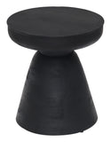 Zuo Modern Sage Mango Wood Modern Commercial Grade Side Table Black Mango Wood