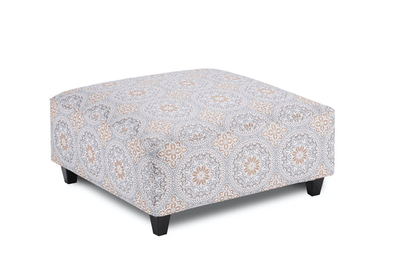 Fusion 109 Transitional Cocktail Ottoman 109 EVANWOOD SMOKEY BLUE