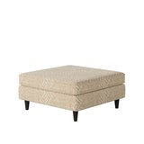 Fusion 170-C Transitional Cocktail Ottoman 170-C Roughwin Squash 38" Square Cocktail Ottoman