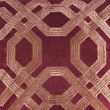 Croscill Biron Traditional 100% Polyester Velvet With Embroidery Square Pillow CCL30-0032
