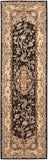 Nourison Nourison 2000 2028 Persian Handmade Tufted Indoor Area Rug Black 2'6" x 12' 99446860750