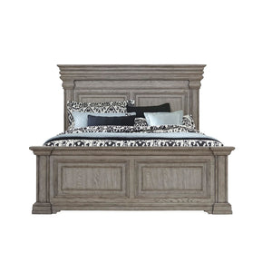 Pulaski Furniture Madison Ridge Queen Panel Bed in Heritage Taupe P091-BR-K1-PULASKI P091-BR-K1-PULASKI