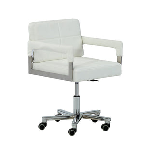 VIG Furniture Modrest Craig Modern White Bonded Leather Office Chair VGVCA508-WHT