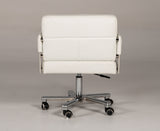 VIG Furniture Modrest Craig Modern White Bonded Leather Office Chair VGVCA508-WHT