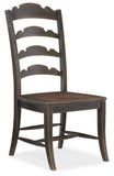 Hill Country Twin Sisters Ladderback Side Chair - Set of 2