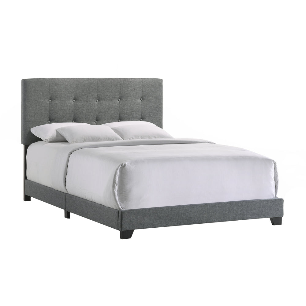 Intercon Addysonbeds Contemporary Addyson Upholstered Queen Bed UB-BR-ADYQEN-GNM-C UB-BR-ADYQEN-GNM-C