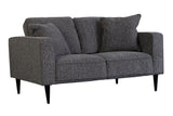 Keaton Upholstered Modern Loveseat