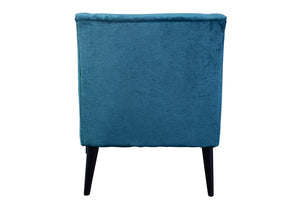 Porter Designs Kristina Mid-Century Modern Modern Accent Chair Blue 01-201C-06-175