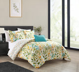 Chic Home Blaire Bed In a Bag Comforter Set Multi Color Twin