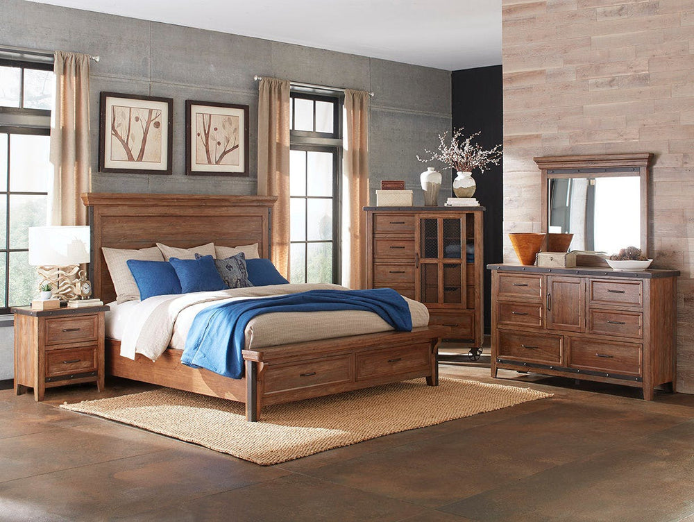 Intercon Taos Bedroom Rustic Taos Gentleman's Chest TS-BR-3505GC-CYB-C TS-BR-3505GC-CYB-C