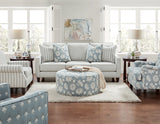 Fusion 59-00 Transitional Sofa 59-00 Invitation Mist Sofa