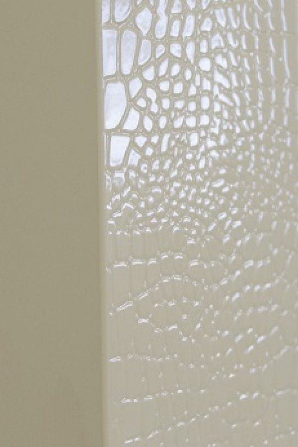 VIG Furniture Modrest Ivarson - Champagne Crocodile Glam Mirror VGUN-AW422-122-CHA VGUN-AW422-122-CHA